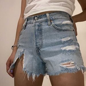 Levis 501 wedgie fit shorts